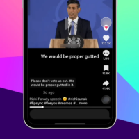 英 TikTokで生成AIで作成された各政党指導者のフェイク動画が流行
