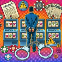 パチスロ設定を得るため自社へ不正アクセス。さらに打ち子にも情報を共有した元従業員を逮捕