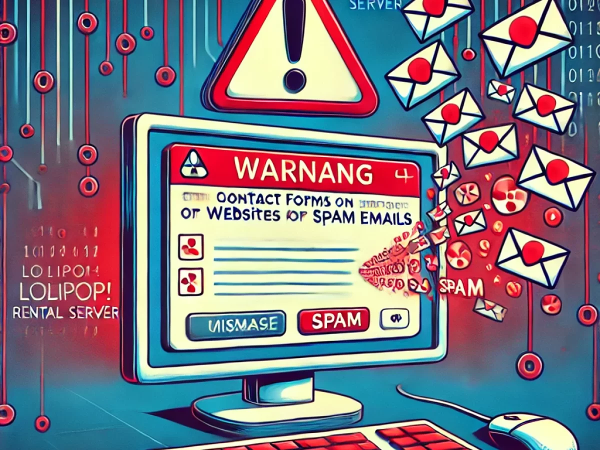 ロリポップ！レンタルサーバーに設定しているサイトの問い合わせフォームを悪用し迷惑メール配信する事例の注意喚起|セキュリティニュースのセキュリティ対策 Lab