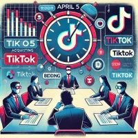 TikTok、4月5日までの売却期限までに複数の企業が買収の意向