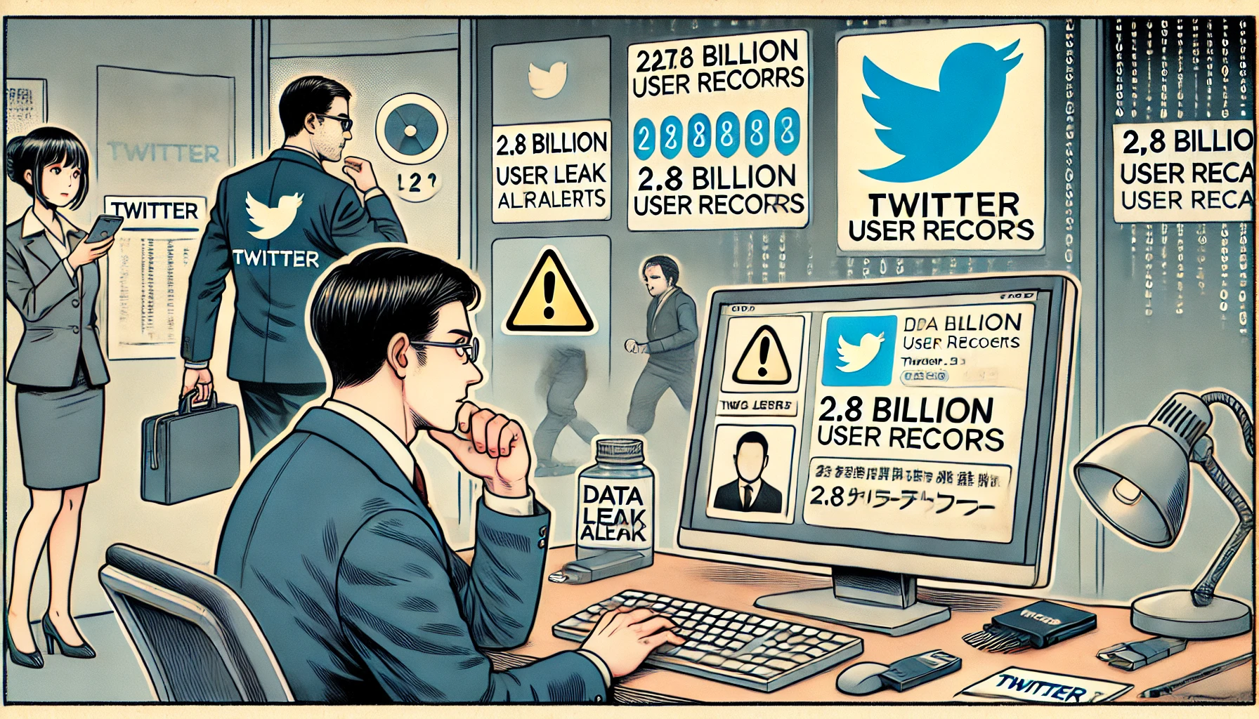 Twitter(X)のユーザー 28億件分の情報漏洩の可能性-元従業員による内部犯行か|セキュリティニュースのセキュリティ対策Lab