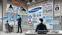サムスン ドイツの顧客情報が27万件が漏洩か-外部アカウントから侵入しサプライチェーン攻撃の可能性