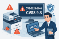 キヤノン製複合機・プリンターに深刻な脆弱性(CVE-2025-2146)CVSS 9.8の境界外書き込み、アップデート必須