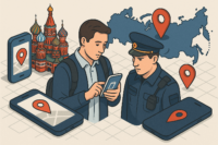 ロシア、モスクワ在住の外国人全員に位置情報追跡アプリのインストールを義務付け