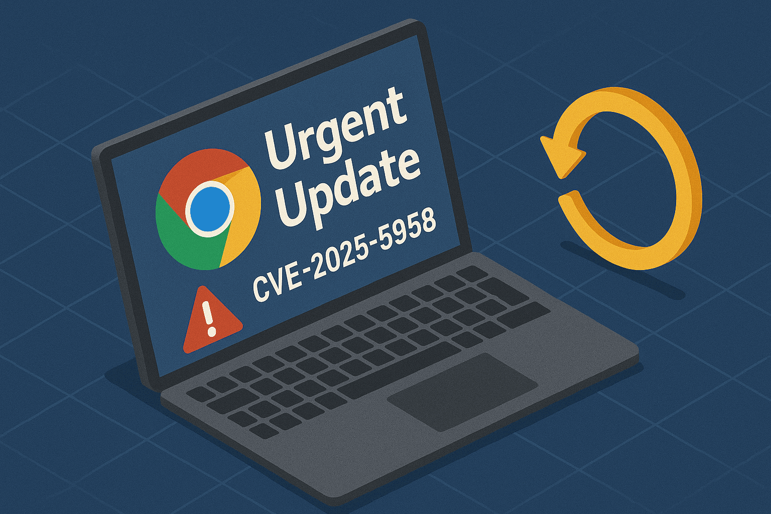 Chrome、緊急アップデート  深刻な脆弱性2件を修正(CVE-2025-5958,CVE-2025-5959)|セキュリティとITのニュース|セキュリティ対策Lab