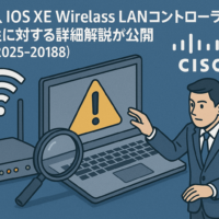 Cisco、IOS XE Wireless LANコントローラーの脆弱性に対する詳細解説が公開(CVE-2025-20188)