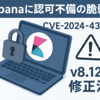 Kibanaに認可不備の脆弱性(CVE-2024-43706)-v8.12.1で修正済み
