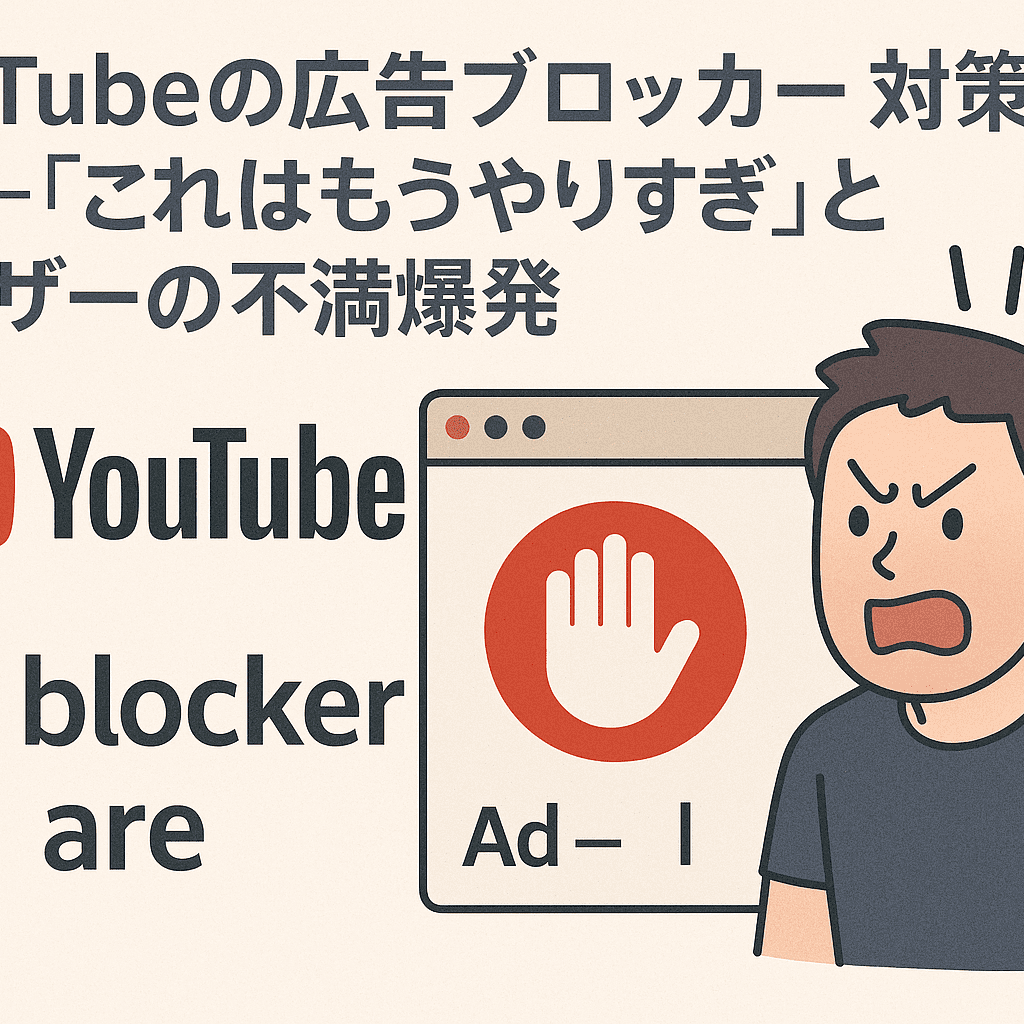 YouTubeの広告ブロッカー 対策が加速-「これはもうやりすぎ」とユーザーの不満爆発|ITとセキュリティのニュース|セキュリティ対策Lab