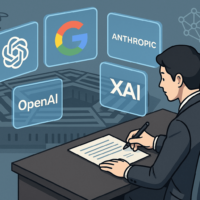 米国防総省がAI大手OpenAI、Google、Anthropic、xAIの4社に最大約1,170億円の開発契約-軍事AI開発が加速