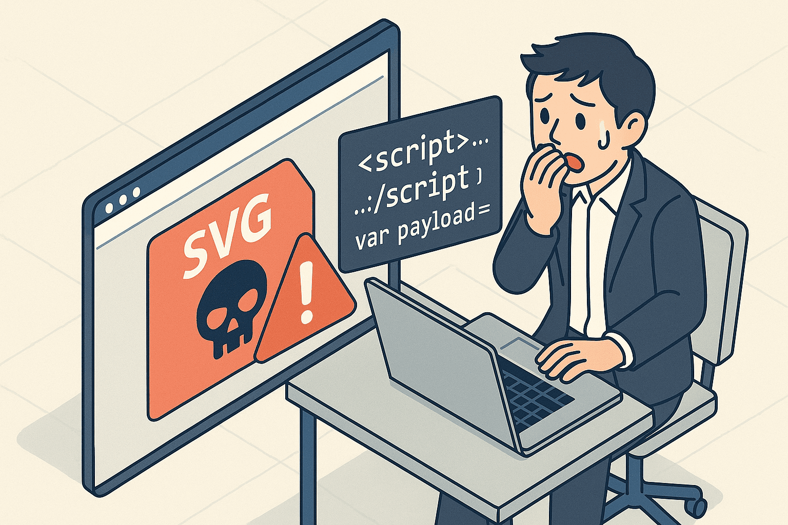 SVG 画像に潜む新手のサイバー攻撃「SVG Smuggling」