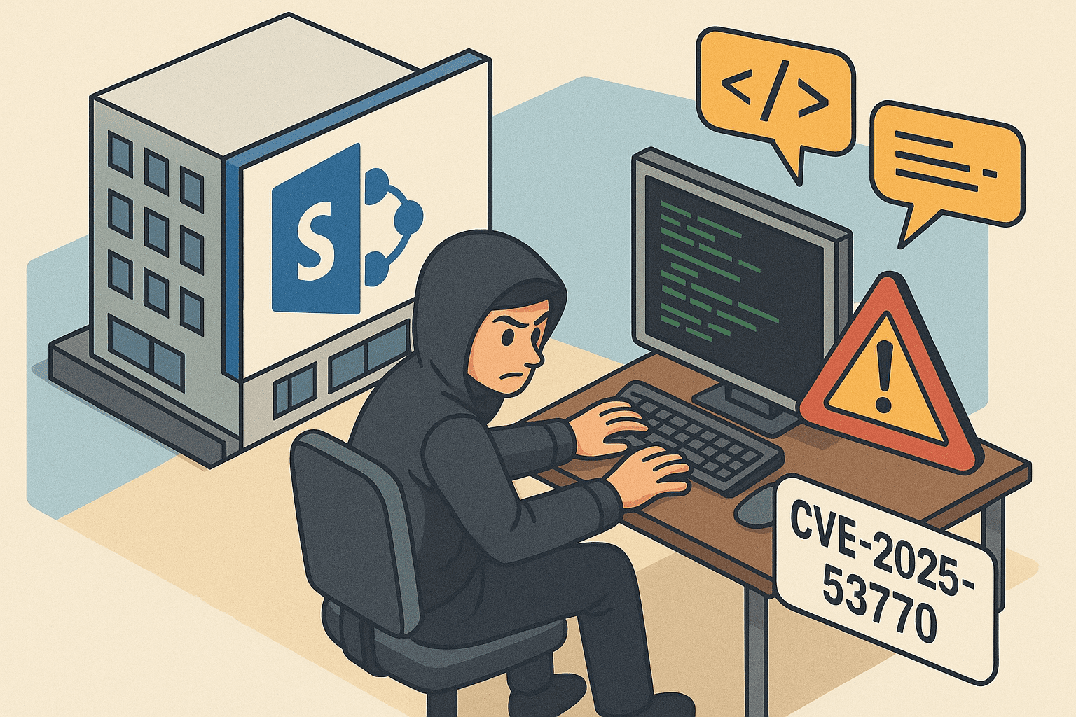 Microsoft SharePointで危険性の高い脆弱性-既に悪用も確認(CVE-2025