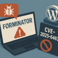 WordPressのForminator プラグインに脆弱性-60万以上のWordPressサイトへ影響(CVE-2025-6463)