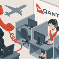 カンタス航空、コールセンター経由のサイバー攻撃でハッカーが恐喝か