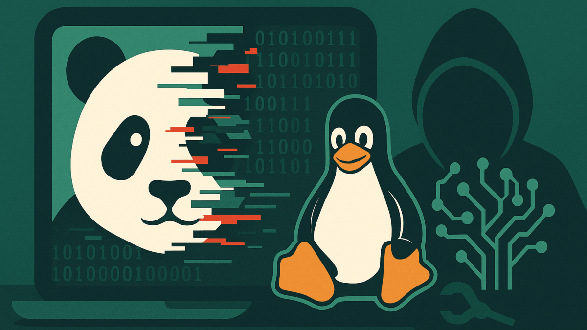 パンダ画像に潜む新型-Linux