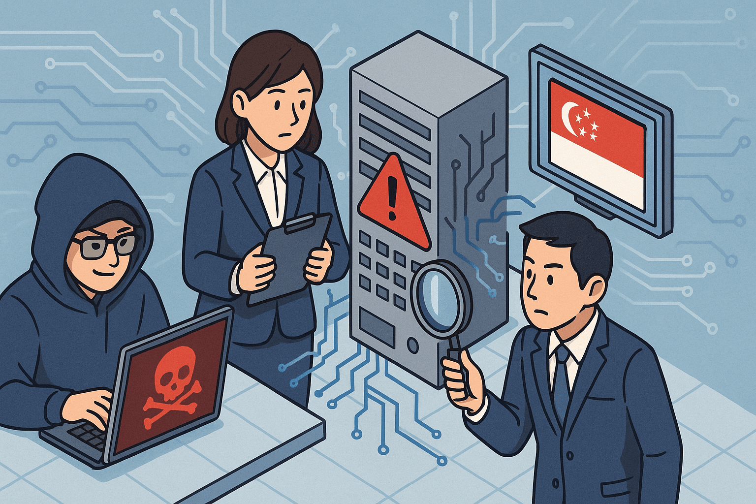 中国系APTグループUNC3886がシンガポール重要インフラへサイバー攻撃