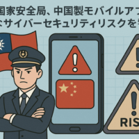 台湾 国家安全局、中国製モバイルアプリに深刻なサイバーセキュリティリスクを警告