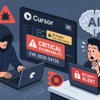 AI推進 コードエディタ Cursorにクリティカルな脆弱性(CVE-2025-54135,CVE-2025-54136)