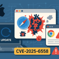 AppleがSafari／WebKitのゼロデイ脆弱性 CVE-2025-6558を一斉修正-Chromeでも悪用確認済み