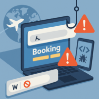 Booking.comを装うフィッシングサイトのURLに「ん」-ClickFIXも確認