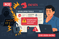 NestJSの開発者ツールにRCE脆弱性(CVE-2025-54782)
