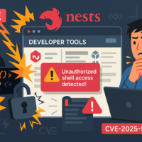 NestJSの開発者ツールにRCE脆弱性(CVE-2025-54782)