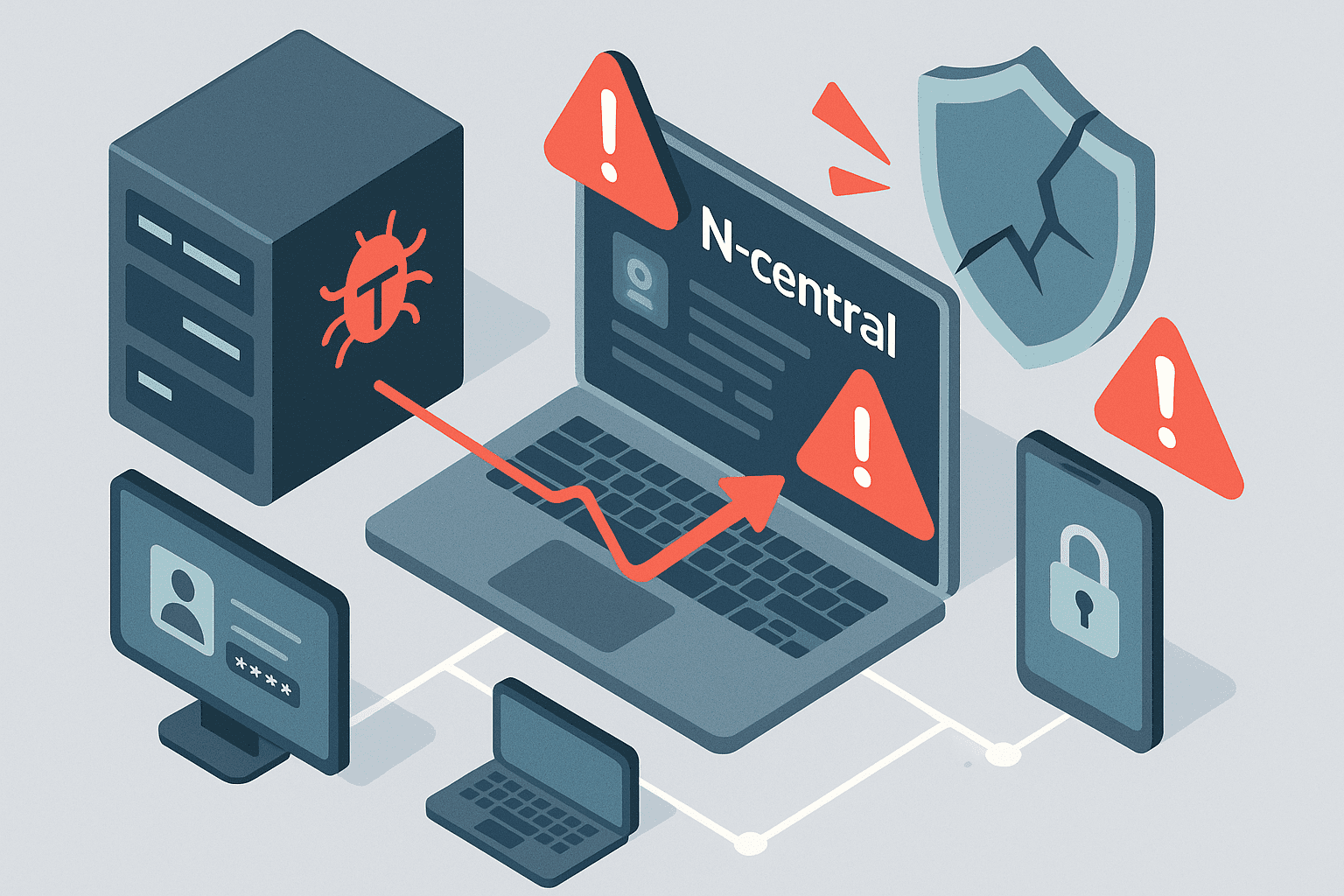RMM 製品 N-centralの脆弱性が悪用の可能性-CISAのKEVに追加(CVE-2025-8875)