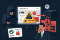 SonicWall VPNにゼロデイ攻撃、Akiraランサムウェアが数時間以内に展開 ― MFAを回避してドメイン支配も