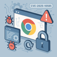 Chrome安定版にゼロデイ-V8の型混同（CVE-2025-10585）を悪用したサイバー攻撃を確認、今すぐ更新を