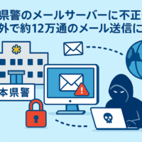 熊本県警のメールサーバーに不正アクセス、国内外で約12万通のメール 送信に悪用