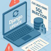 Pythonのフレームワーク Django、アップデートでSQLインジェクションの脆弱性を修正(CVE-2025-59681)