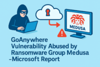 GoAnywhereの脆弱性をランサムウェア グループメデューサが悪用-Microsoft レポート
