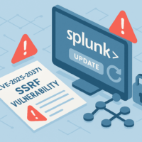 Splunk、未認証のブラインドSSRF脆弱性(CVE-2025-203716件)を含む6件の脆弱性を修正