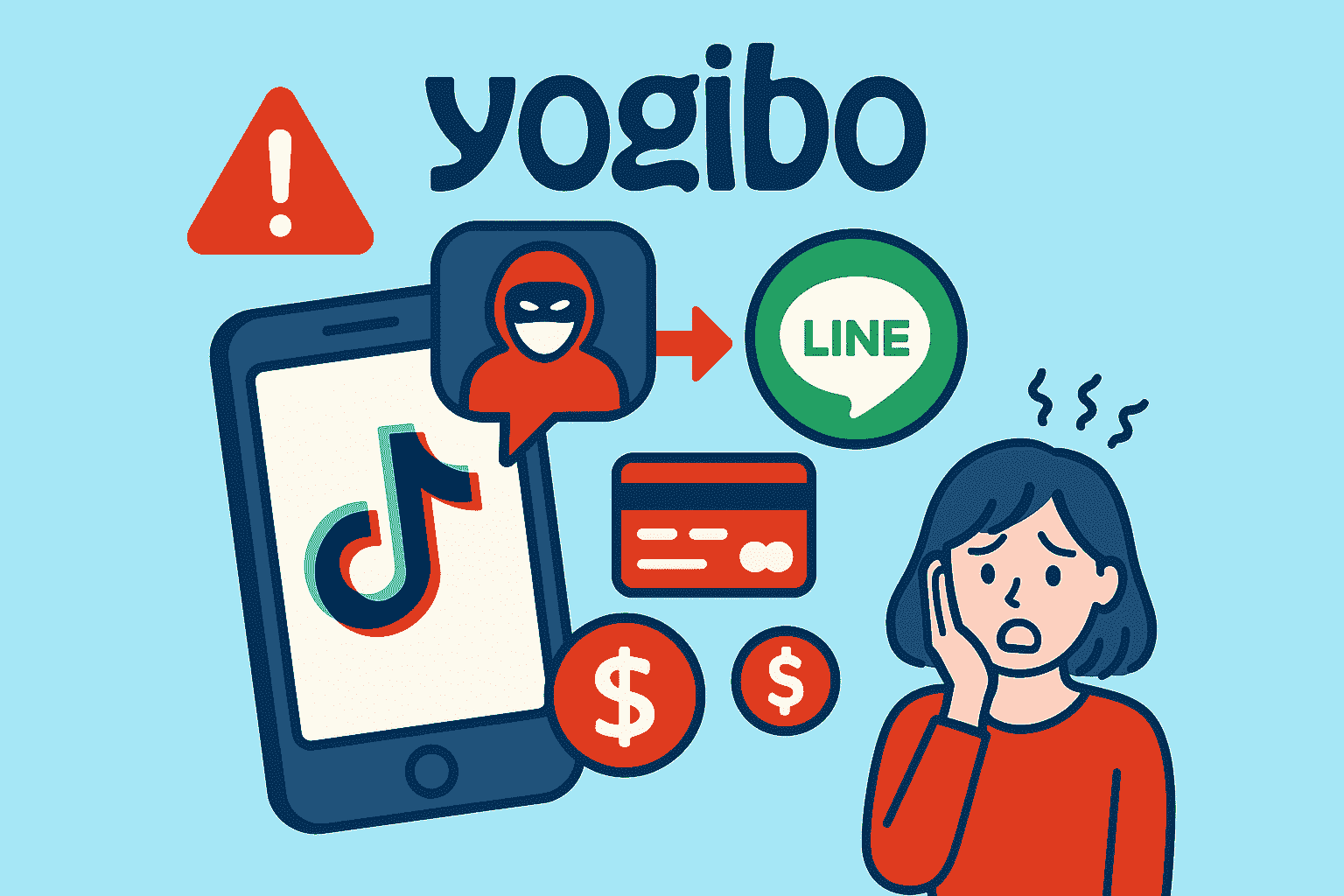 Yogibo(ヨギボー)をかたる偽アカウントに注意 TikTok→LINEへ誘導し Yogibo(ヨギボー)をかたる偽アカウントに注意 TikTok→LINEへ誘導し