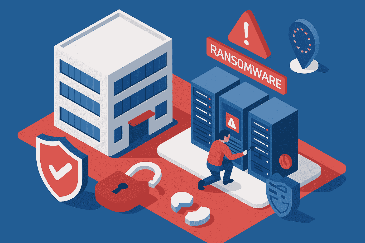 オークマ、欧州子会社でランサムウェア 被害 後の復旧完了-業績影響は軽微