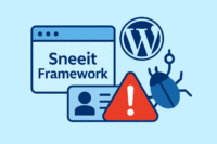 WordPress プラグイン「Sneeit Framework」に深刻な脆弱性(CVE-2025-6389)