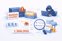 バンダイチャンネル、不正アクセスによるサイバー攻撃で最大136.6万件の個人情報漏洩の恐れ
