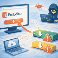 EmEditorの公式サイト「今すぐダウンロード」導線が改変-第三者のサイバー攻撃か