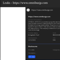 ランサムウェア グループ Lynxがオムニバス・ジャパンへのサイバー攻撃を主張-不正アクセスによる情報窃取か