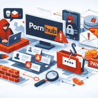 PornHub(ポルノハブ)のサイバー攻撃による会員情報漏洩でハッカーが本格的な恐喝を開始