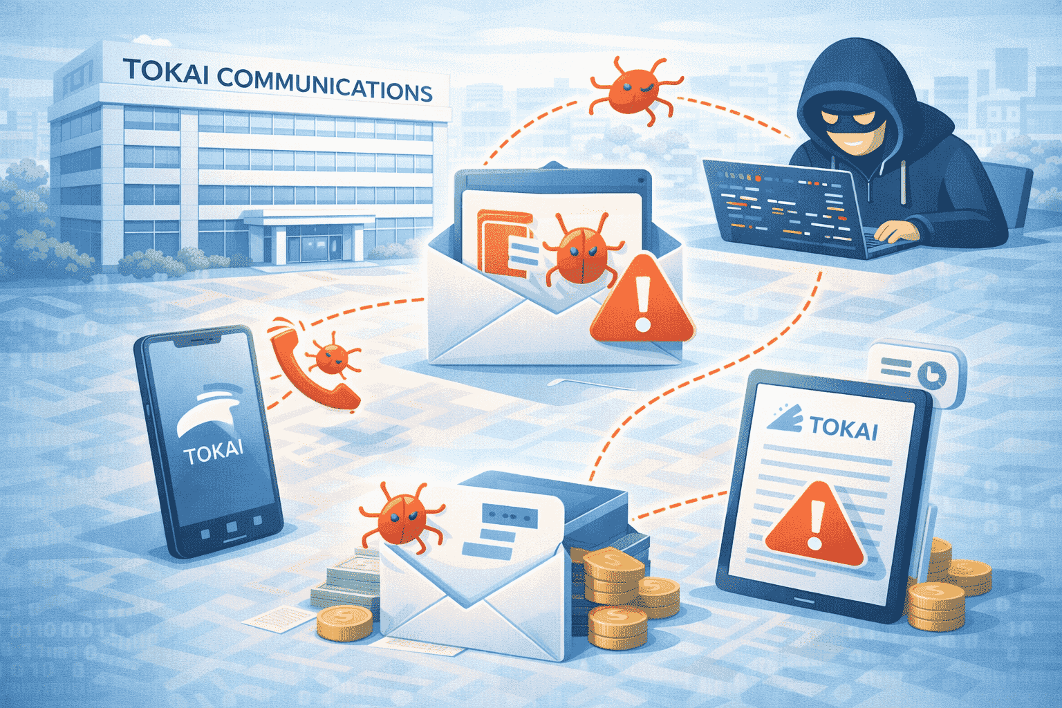 TOKAIコミュニケーションズ、メールサービスへのサイバー攻撃 後に同社を騙る不審電話・メールが発生