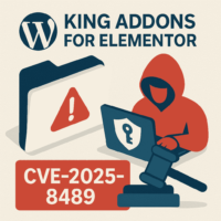 WordPress プラグイン「King Addons for Elementor」に管理者権限を奪取される深刻な脆弱性(CVE-2025-8489)、すでに攻撃が活発化