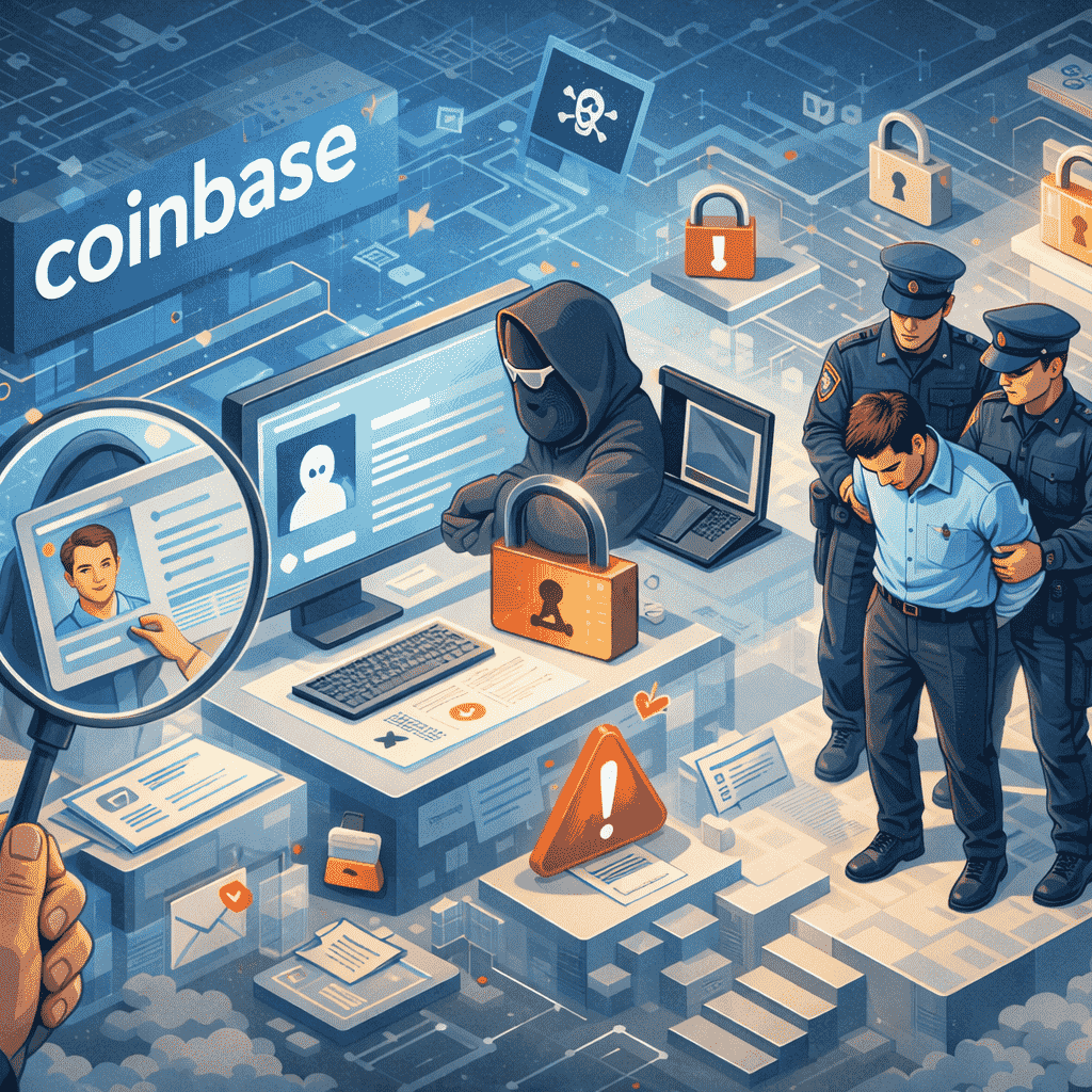 Coinbase（コインベース）のソーシャルエンジニアリングによる情報漏洩、元サポート担当者を逮捕|セキュリティニュースのセキュリティ対策Lab