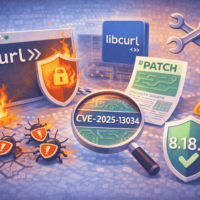 curl/libcurlで新たに複数の脆弱性が公開、8.18.0で修正(CVE-2025-13034)
