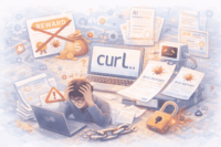 curl プロジェクトがバグバウンティ（報奨金制度）の終了-AI生成による低品質な報告の急増が開発リソースを圧迫
