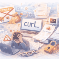 curl プロジェクトがバグバウンティ（報奨金制度）の終了-AI生成による低品質な報告の急増が開発リソースを圧迫