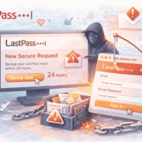 LastPass、顧客を狙う新たなフィッシングメールを警告-24時間以内に保管庫をバックアップと指示を偽装