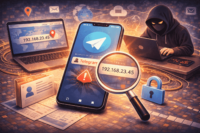 Telegram、1クリックでIP漏えいする問題が判明