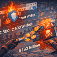 トラストウォレット(Trust Wallet)のブラウザ拡張機能が改ざん-約2,500〜2,600件のウォレットから最大約132億円相当が流出か