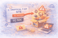 非公式 7-Zip配布サイト経由で不審なインストーラが展開される事例-IIJ SOCが注意喚起