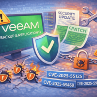 Veeam Backup & Replication 13、複数の深刻な脆弱性を修正(CVE-2025-55125,CVE-2025-59469,CVE-2025-59470)